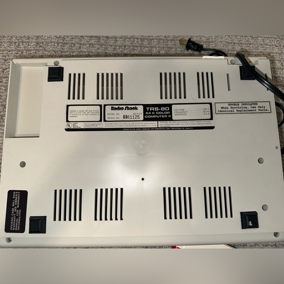 radio shack trs 80 color computer 2 & accessories - Picture 3 of 7